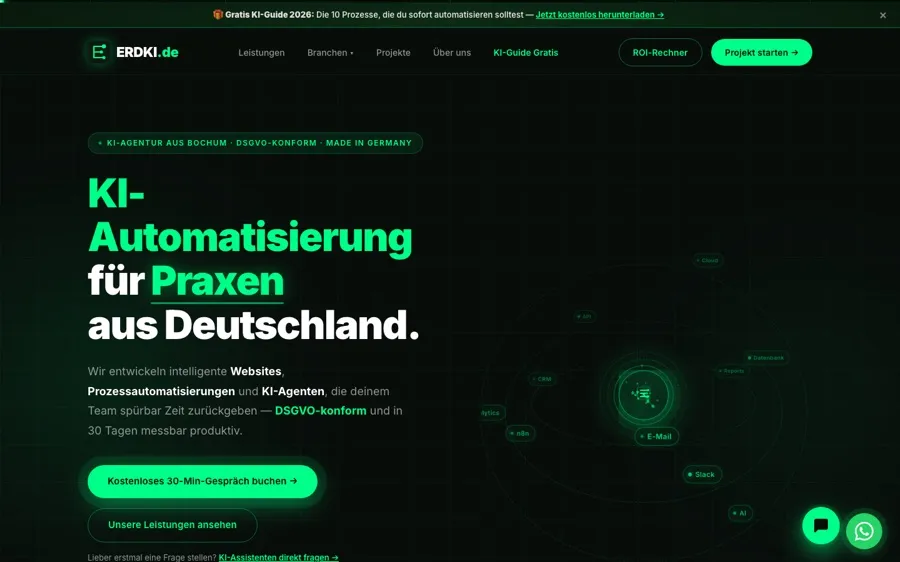 Startseite von erdki.de